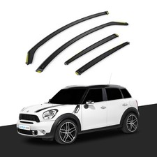 MINI COOPER COUNTRYMAN MK1 2010-2017 5 Door SUV Wind Deflectors 4pc Tinted