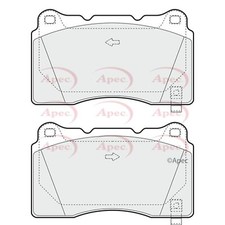 Brake Pads Set For Mitsubishi