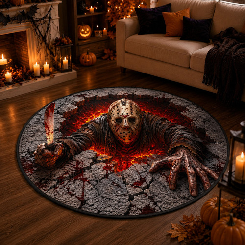Masked slasher halloween - 3d,