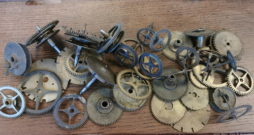 Fusee clock wheels large - fusee,