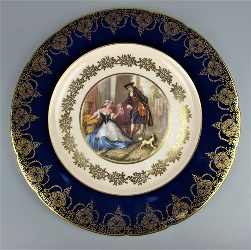Paragon cabinet plate - plate, "cries