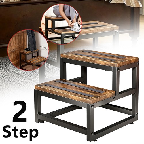 Step wooden stool - step,