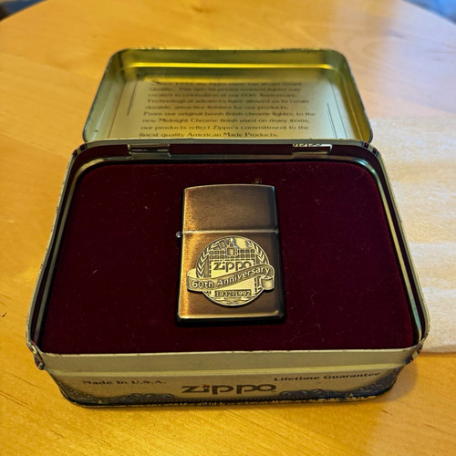 Zippo 60th anniversary - zippo,