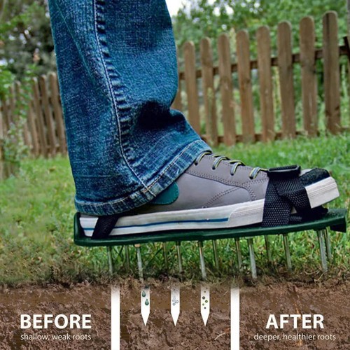 Spikes pair lawn garden grass - lawn,