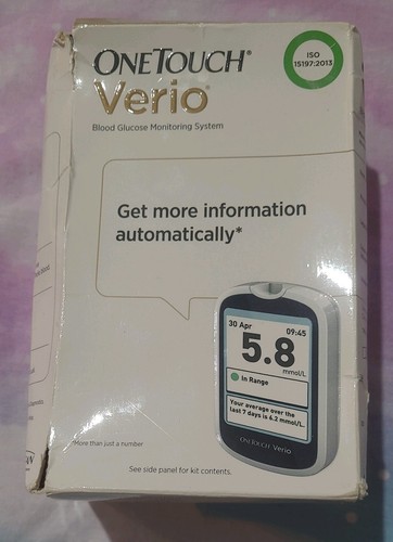 One touch verio - touch, glucose
