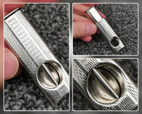Vintage miniature cigar cutter - vintage,
