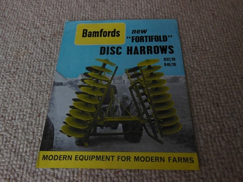 Bamfords new fortifold disc - bamfords, -new