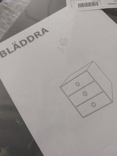 Ikea bladdra mini chest - 3x,