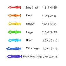 Dental Diamond Wedges Plastic Diastema Adaptive Interdental Teeth Gap Wedge