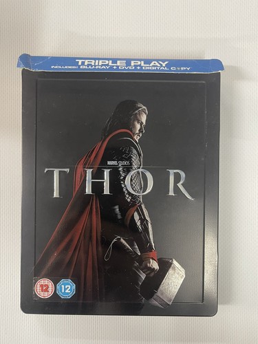 Thor steelbook blu ray dvd - thor,