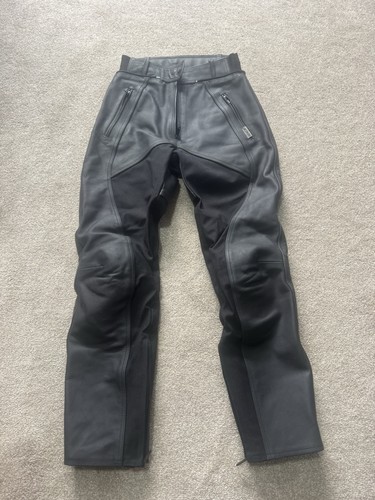 Spada black leather - black, motorcycle