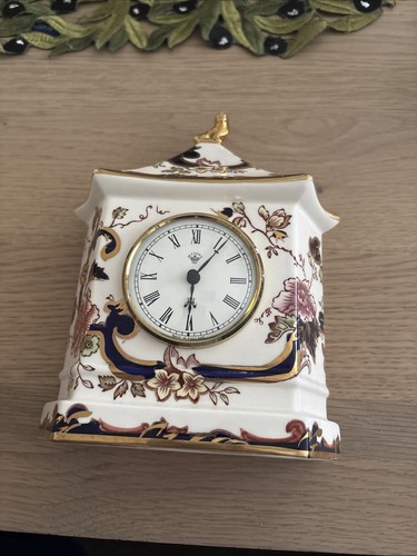 Masons blue mandalay - mandalay, clock