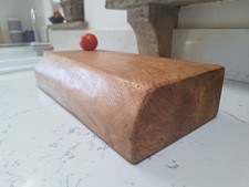 3 1/2" THICK Live Edge James Martin style chopping board. Butchers Block OAK