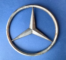 Vintage Mercedes Benz lorry car  large badge motor truck vehicle grill emblem
