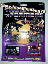 Transform G1 decepticons cassette ravage & rumble reissue mint MISB