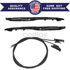 Crew Cab Sunroof Glass Cables+Track Assembly Repair Kit for Ford 2015-2020 F150