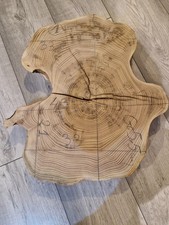 Acacia Wood Slab 53x44.5x5.5cm