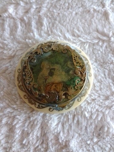 French vintage nail powder - vintage,