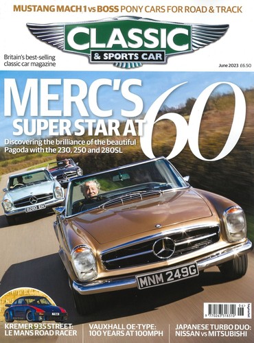 Classic sports car magazine - sports,