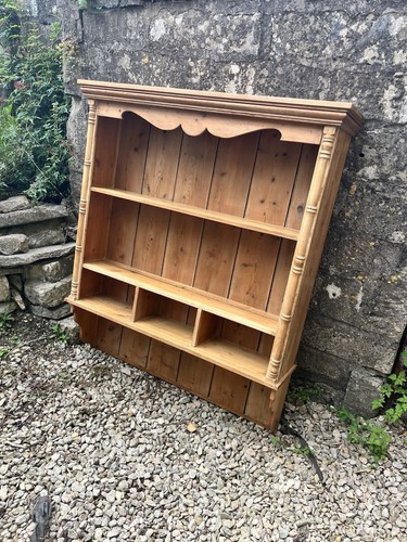 Mid century waxed pine dresser - pine,