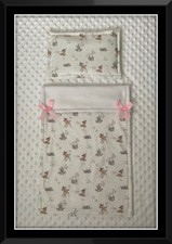 Bambi pram cot blanket and