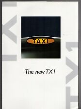 London Taxis International LTI TX1 1997-98 UK Market Foldout Sales Brochure