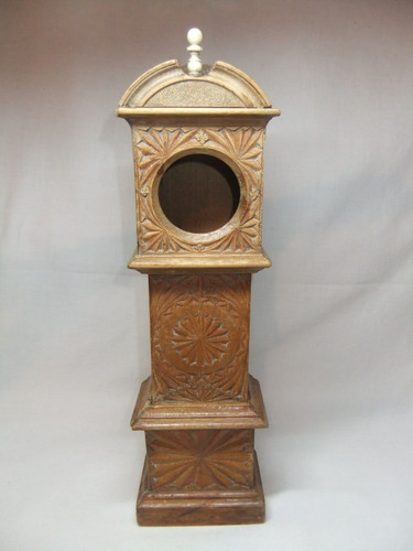 Antique carved pocket watch - pocket,