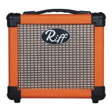 Riff 10 Watt Guitar Battery and Mains powered Combo Busking Practice Amplifier 