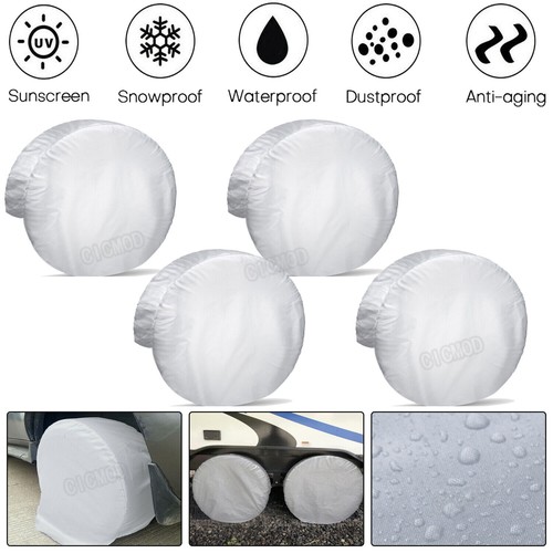 Wheel tyre covers - 4x,