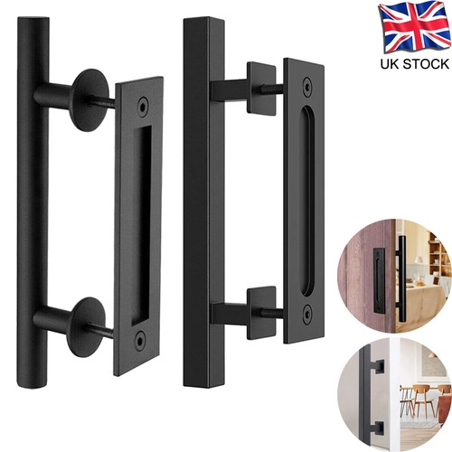 Sliding barn door - sliding, handle