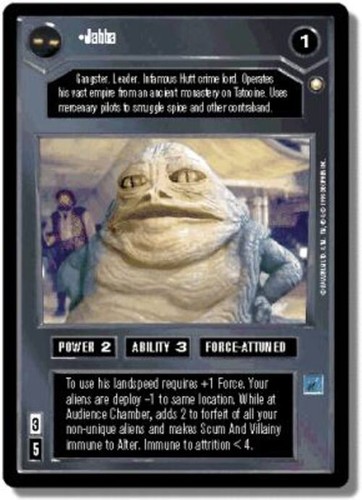 Jabba star wars - wars, ccg