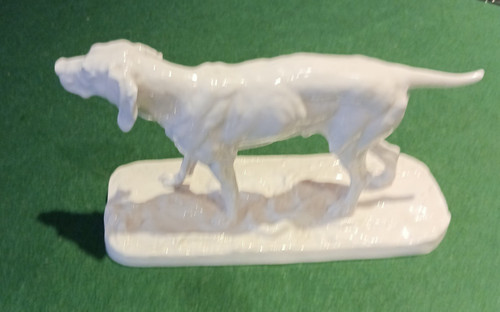 Nymphenburg porcelain hound - nymphenburg,