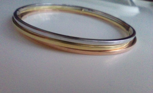 Gold slave bangle - bangle, carat