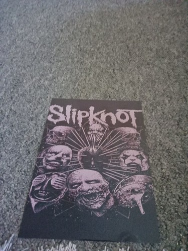 Slipknot metal sign - metal,