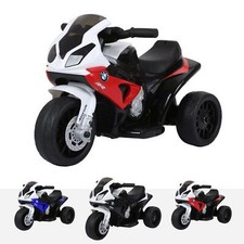 Licensed BMW S1000RR 6v Electric Ride On Trike Bike Motorbike LED Horn Music