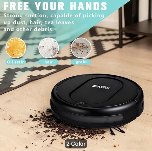 Robot vacuum cleaner - vacuum, 3-in-1