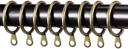Metal curtain hooks rings - hooks, 40mm