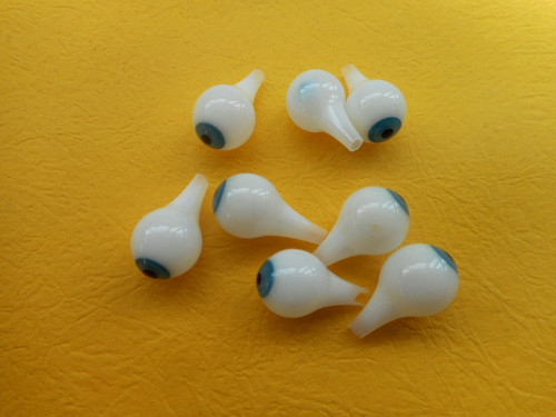 German glass doll eyes prs - x, 4