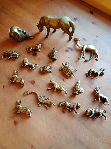 Miniature brass animal - miniature,