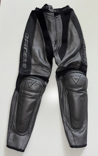 Dainese black grey - dainese, leather