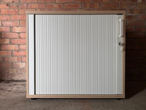 Beech effect office storage - beech,