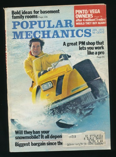 Vtg popular mechanics jan 1972 - vtg,