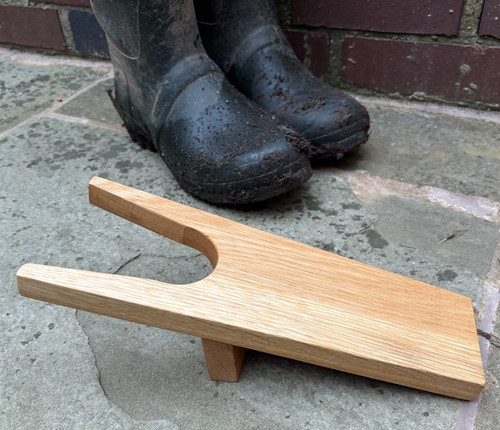 Solid oak boot - boot, handmade