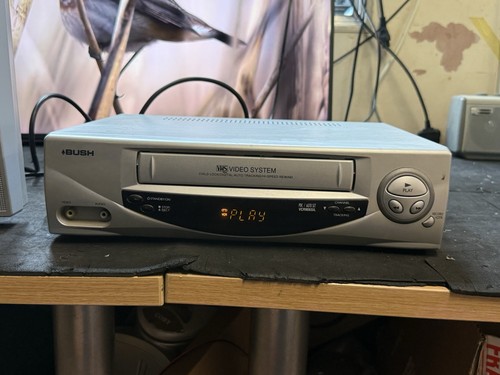 Bush vcr906sil vcr vhs - bush,