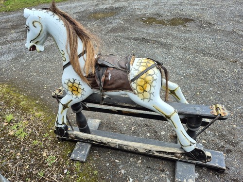 Vintage triang rocking horse - vintage,