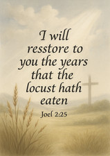 Bible Verse - Christian - Joel