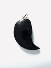 Whitby Jet Small Pendant - 925