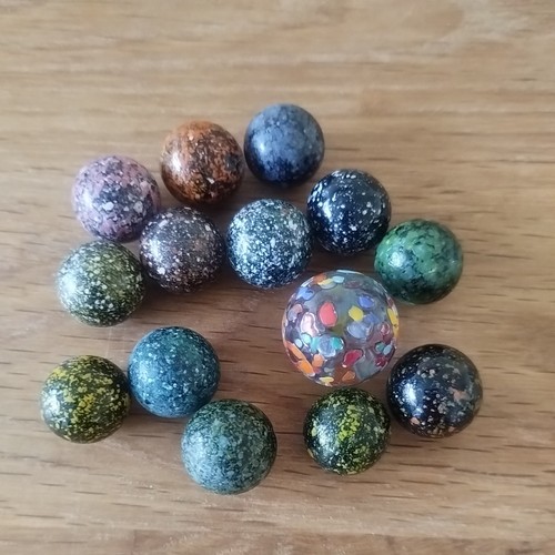 Vintage marbles speckled - vintage,