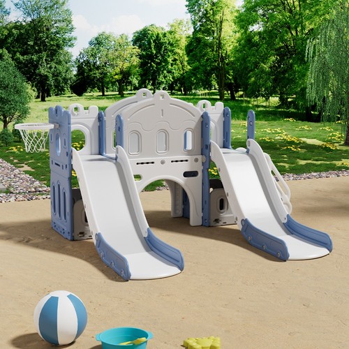Kids slide climber set - slide,