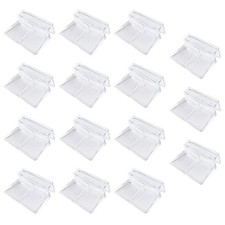 15Pcs Aquarium Support Brackets Fish Tank Holding Rack Clips